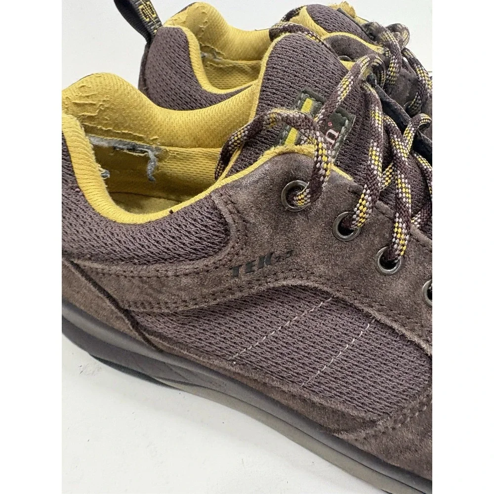 LL Bean Men's Size 8.5 M Snow Sneaker 5 Brown Suede Winter Boots Waterproof